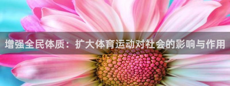 增强全民体质：扩大体育运动对社会的影响与作用