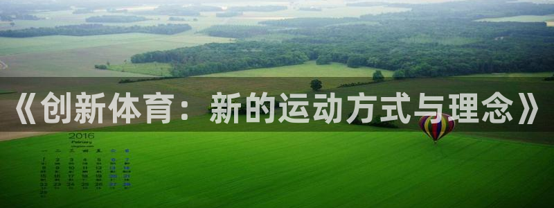 《创新体育：新的运动方式与理念》